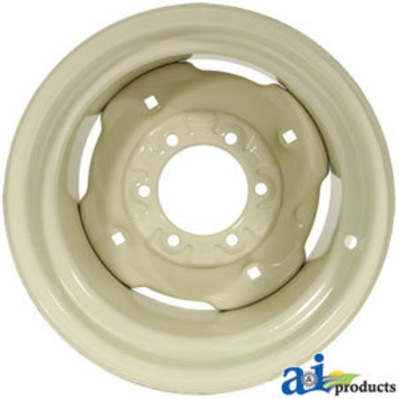 A & I Products Rim, Front Wheel 10L x 16 17.5" x17.5" x11" A-99A992